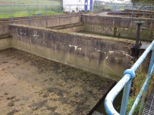 These settlement tanks needed a full upgrade and refurbishment to maintain their watertightness. 